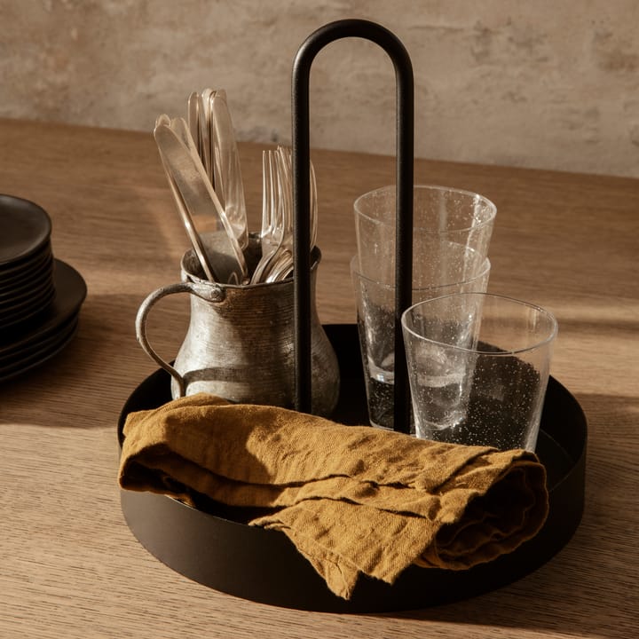 Grib Tray bakke - Black - ferm LIVING