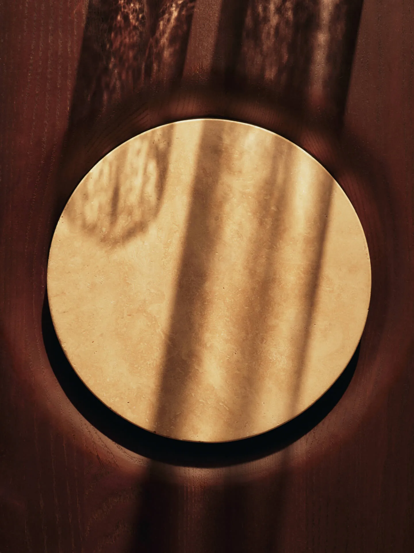 Grova sofaborde, Travertin, 155×55×34 m Ferm Living