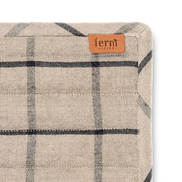 Hale grydelapper 2-pak - Sand/Sort - Ferm Living