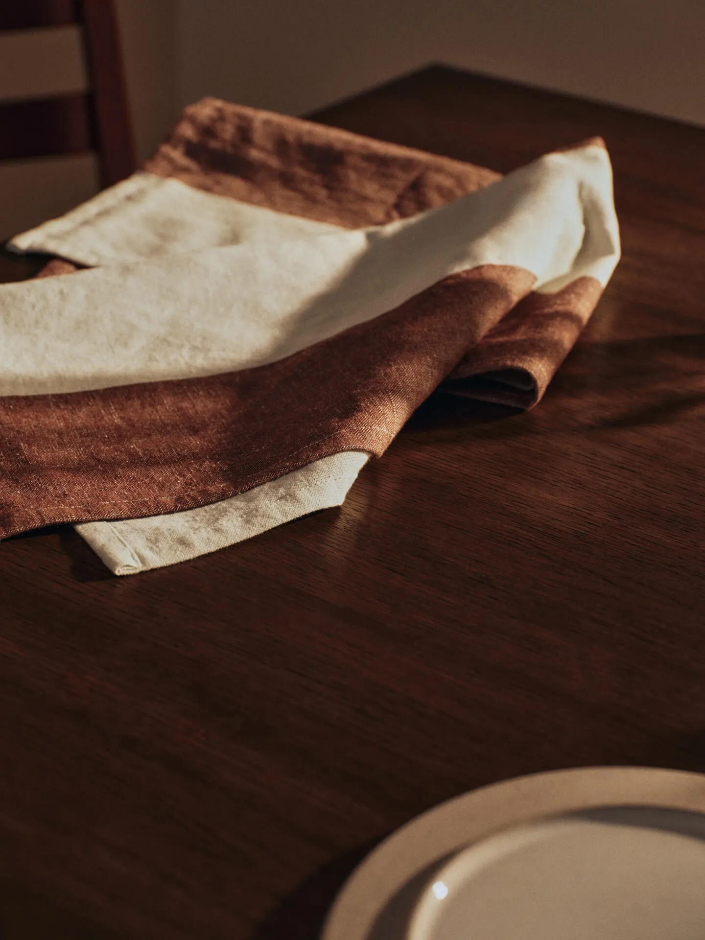 Hale viskestykke 50x70 cm, Chestnut-frosted lime Ferm Living