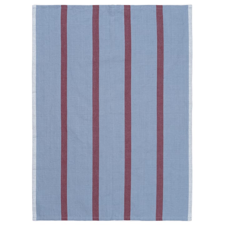 Hale viskestykke 50x70 cm - Faded blue-burgundy - Ferm Living