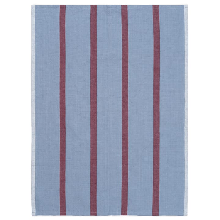 Hale viskestykke 50x70 cm - Faded blue-burgundy - ferm LIVING