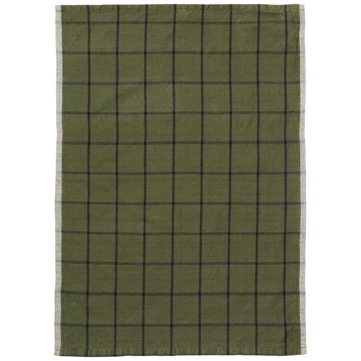 Hale viskestykke 50x70 cm - Green-black - Ferm Living