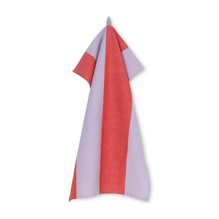 Hale viskestykke 50x70 cm, Red/Lilac Ferm Living