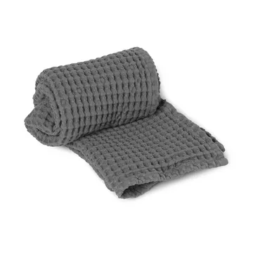 Håndklæde økologisk bomuld grå - 50x100 cm - Ferm Living
