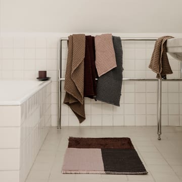 Håndklæde økologisk bomuld tan - 50x100 cm - ferm LIVING