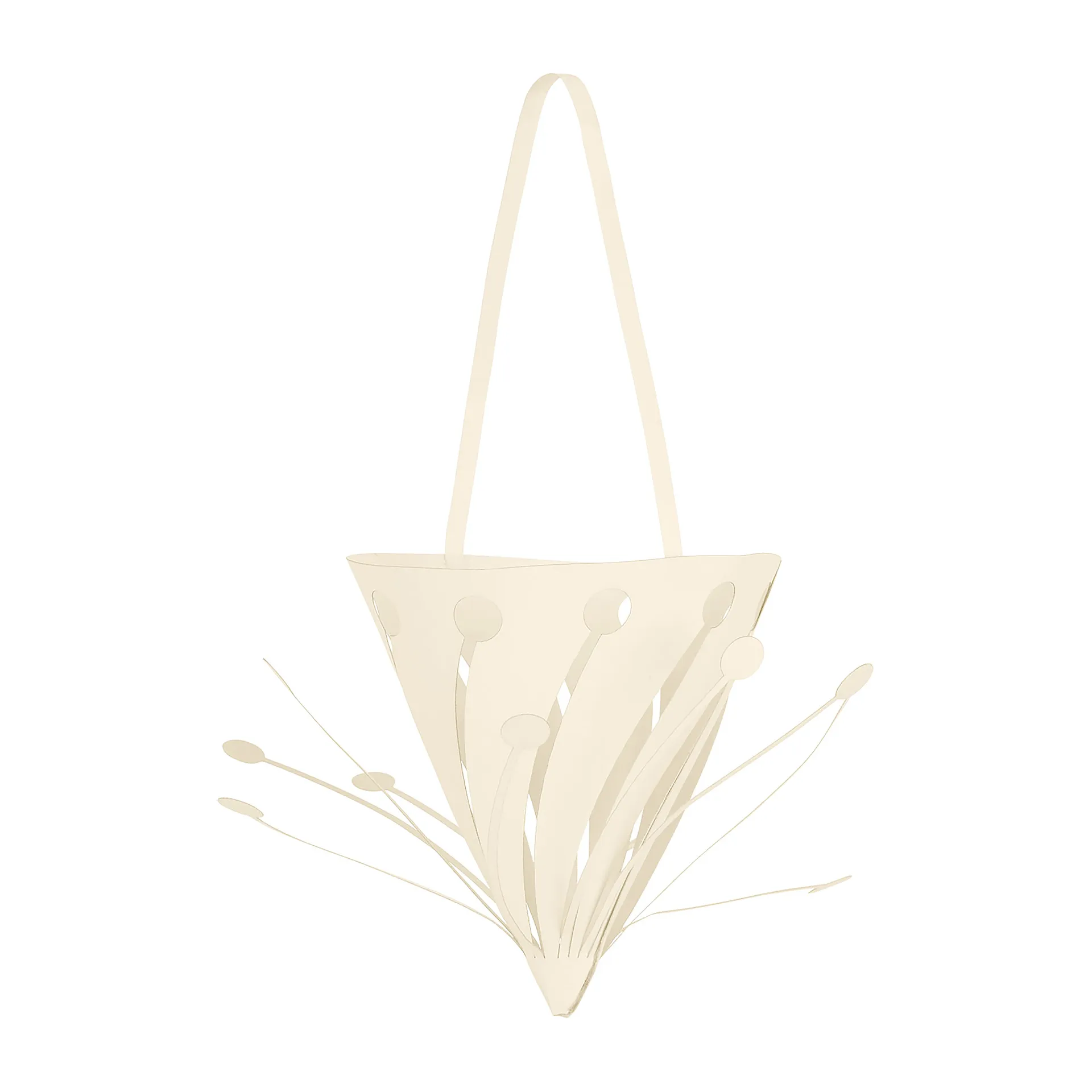 Hängande julekræmmerhus Ø10cm 3-pak, Offwhite Ferm Living