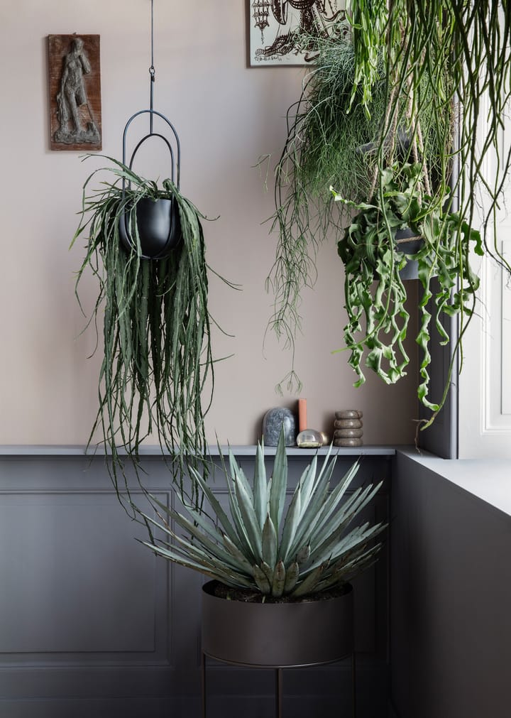 Hanging deco pot hængende krukke Ø18.5 cm, Sort Ferm Living