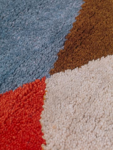 Harlequin uldtæppe 80x120 cm - Multi - Ferm Living
