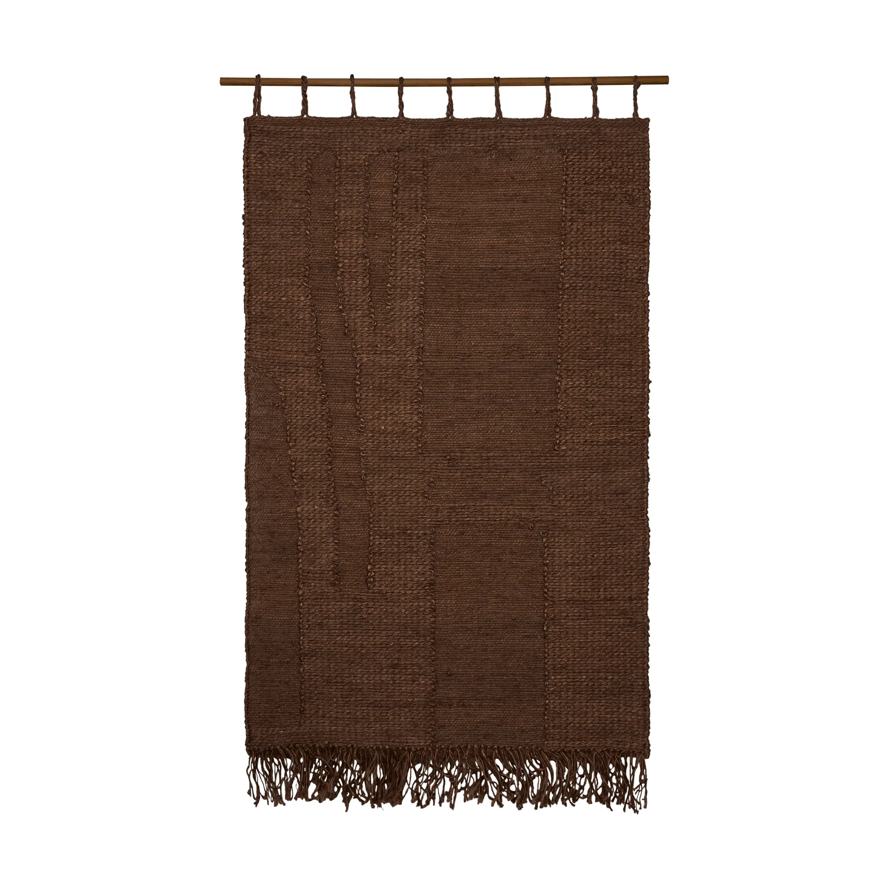 Harvest vægdekoration 100x165 cm, Dark chocolate Ferm Living