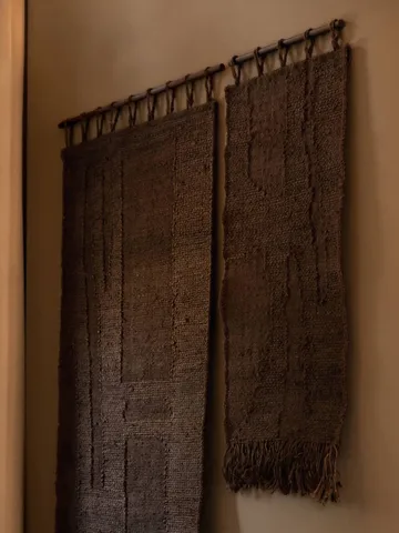 Harvest vægdekoration 100x165 cm - Dark chocolate - Ferm Living
