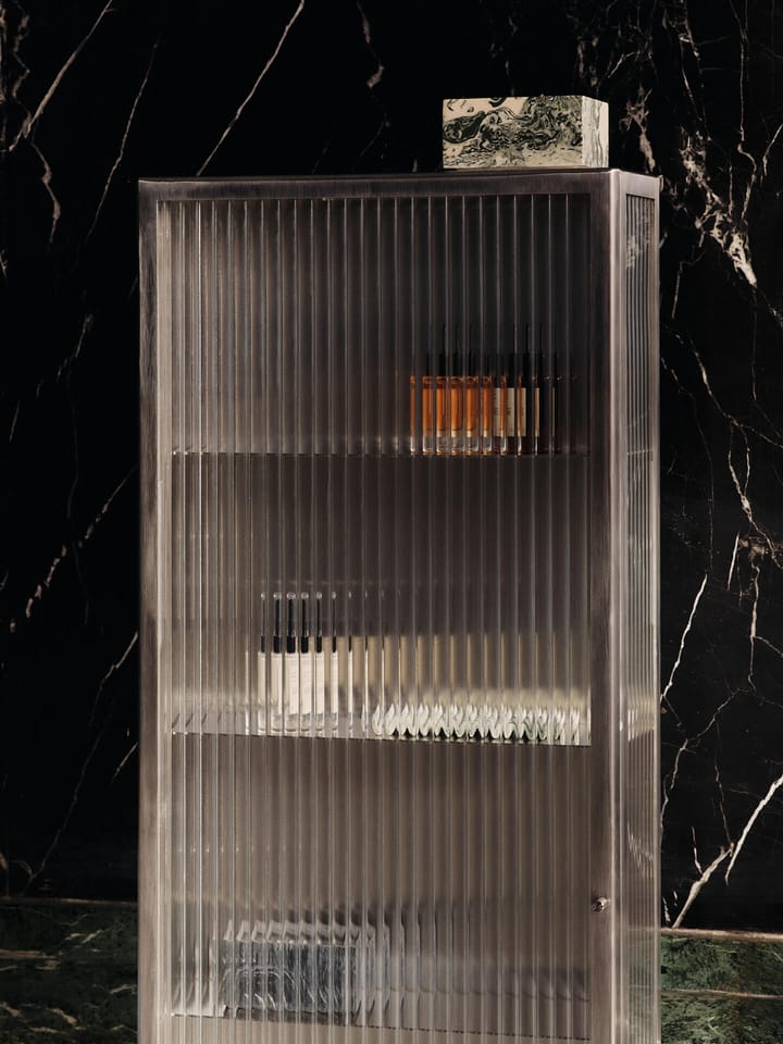 Haze vægskab 35x100 cm, Stainless steel Ferm Living
