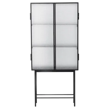 Haze vitrineskab - Sort - Ferm Living