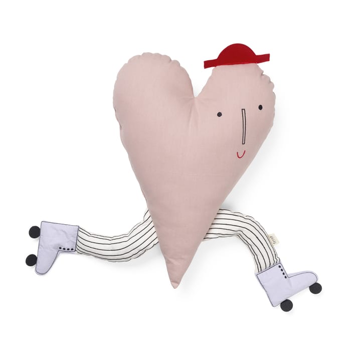 Heart pude - Dusty Rose - Ferm Living