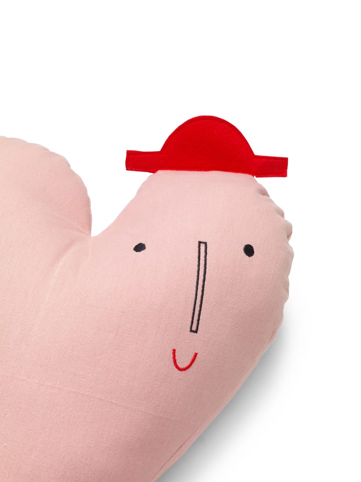 Heart pude, Dusty Rose Ferm Living