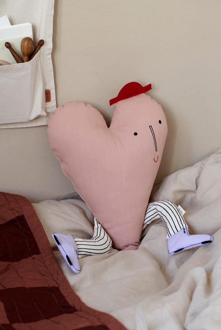 Heart pude, Dusty Rose Ferm Living