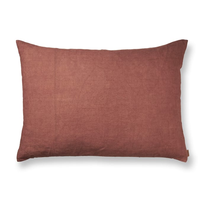 Heavy Linen pude 60x80 cm - Berry Red - Ferm LIVING