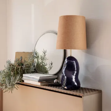 Hebe lampefod - dark grey, large - Ferm Living