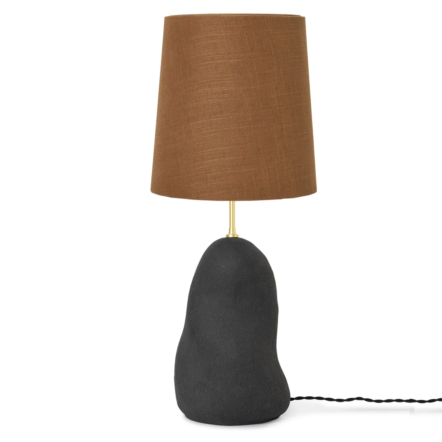 Hebe lampefod medium, Dark grey Ferm Living