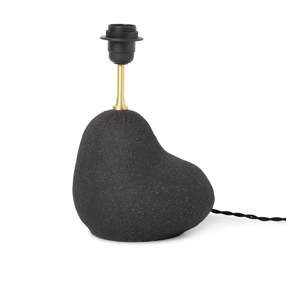 Hebe lampefod small, Dark grey Ferm Living