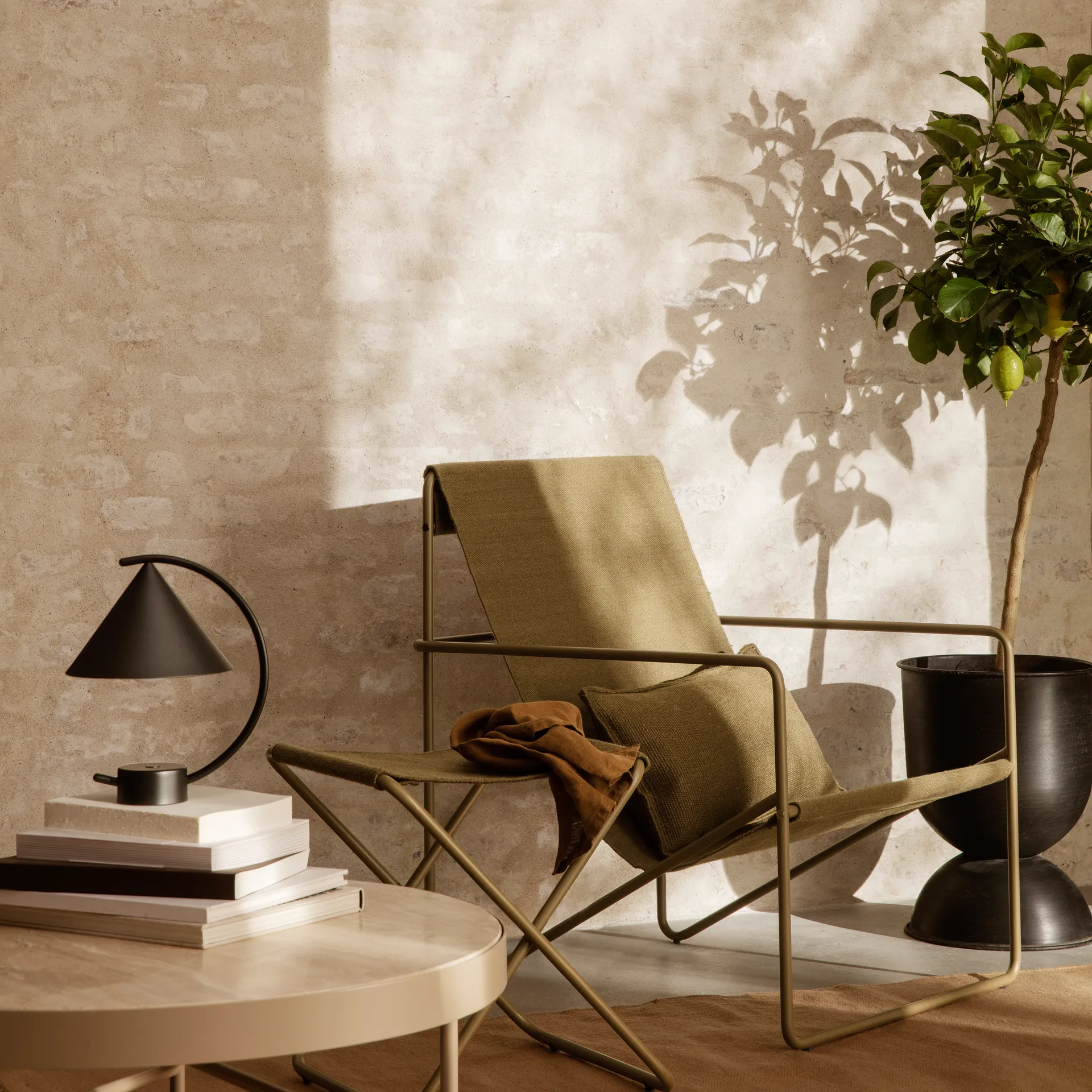 Hem tæppe large 160x250 cm, Sand Ferm Living