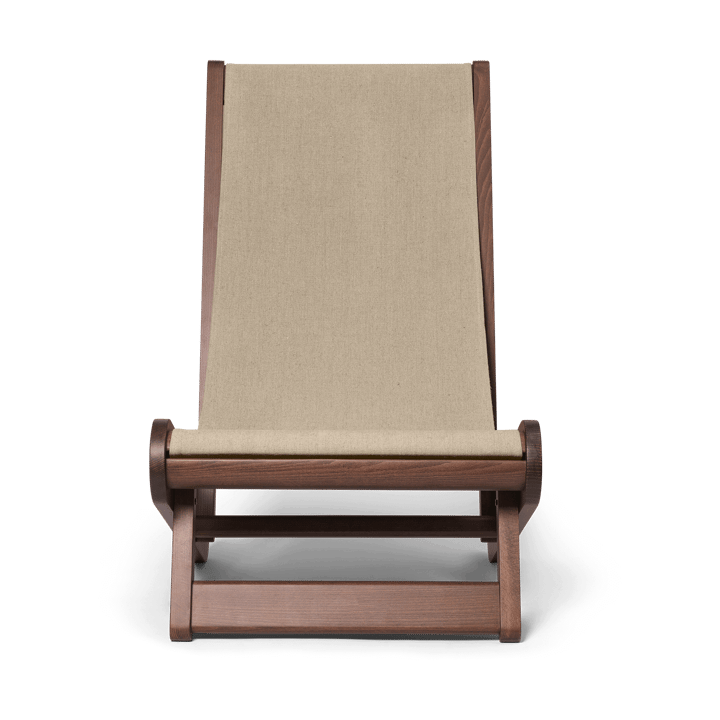 Hemi loungelænestol, Dark stained, natural Ferm Living