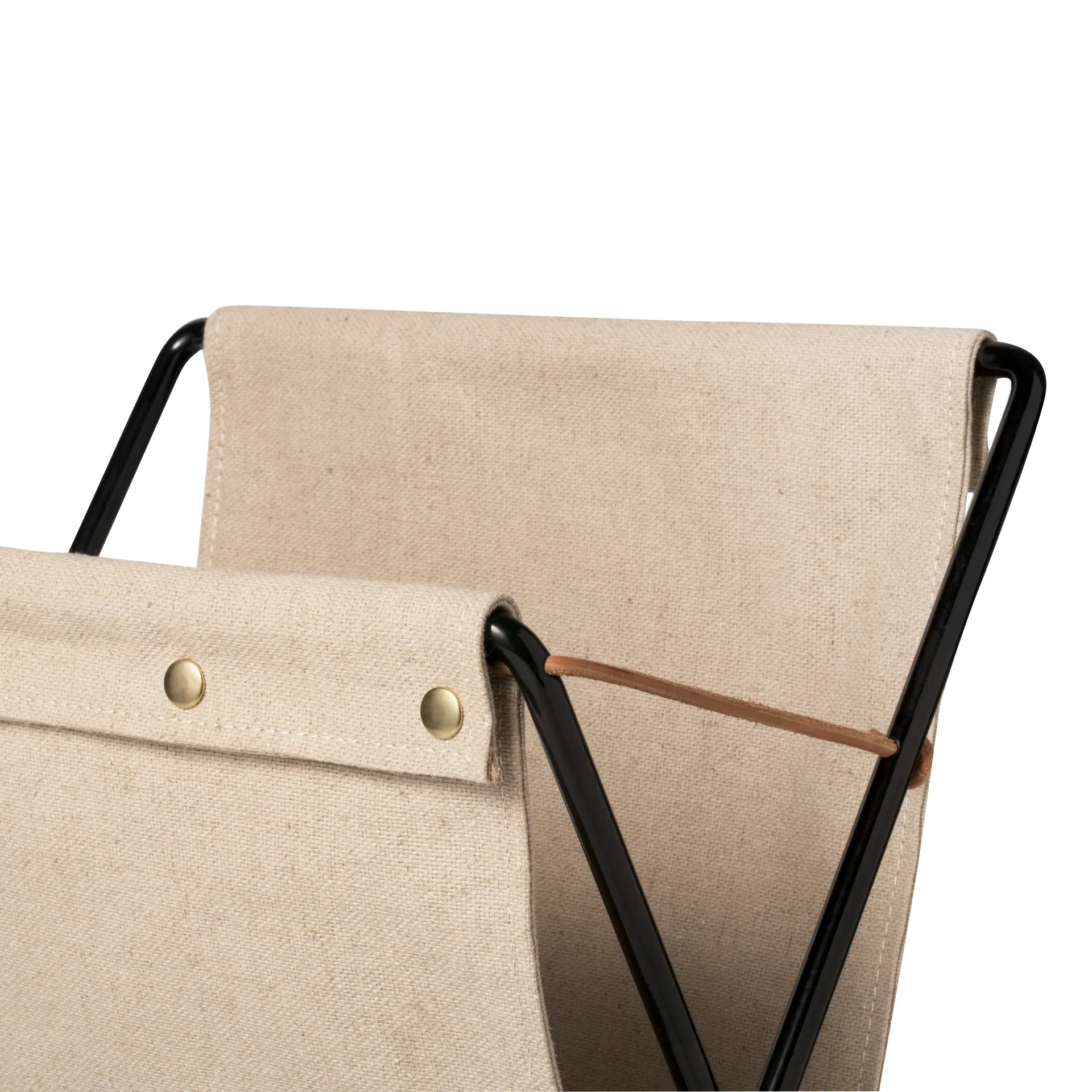 Herman avisholder, sort Ferm Living