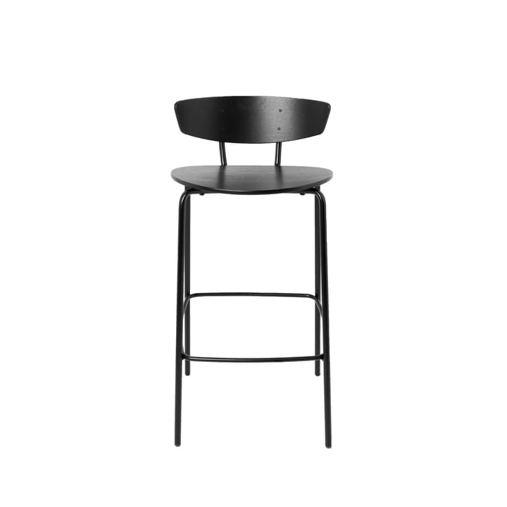 Herman barstol lav - sort - Ferm Living
