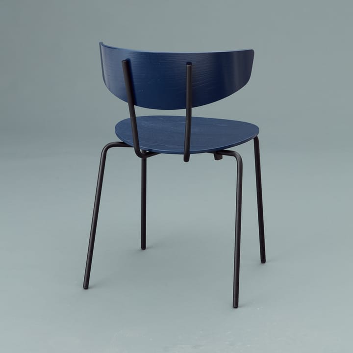 Herman stol, red brown, rødbrune ben i ask Ferm Living