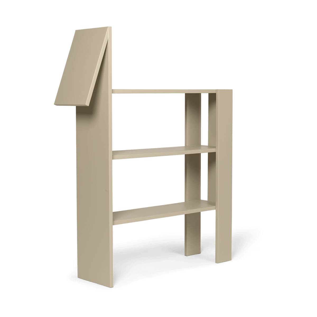 Ferm Living Horse bogreol 91x111 cm Cashmere | Skandinavisk Design | Hylder & reolsystemer | Beige