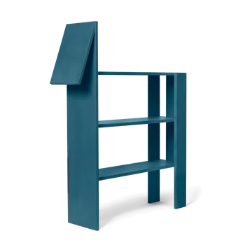 Horse bogreol 91x111 cm - Dark Blue - Ferm Living