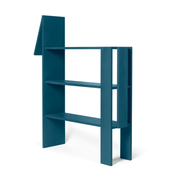 Horse bogreol 91x111 cm - Dark Blue - Ferm Living