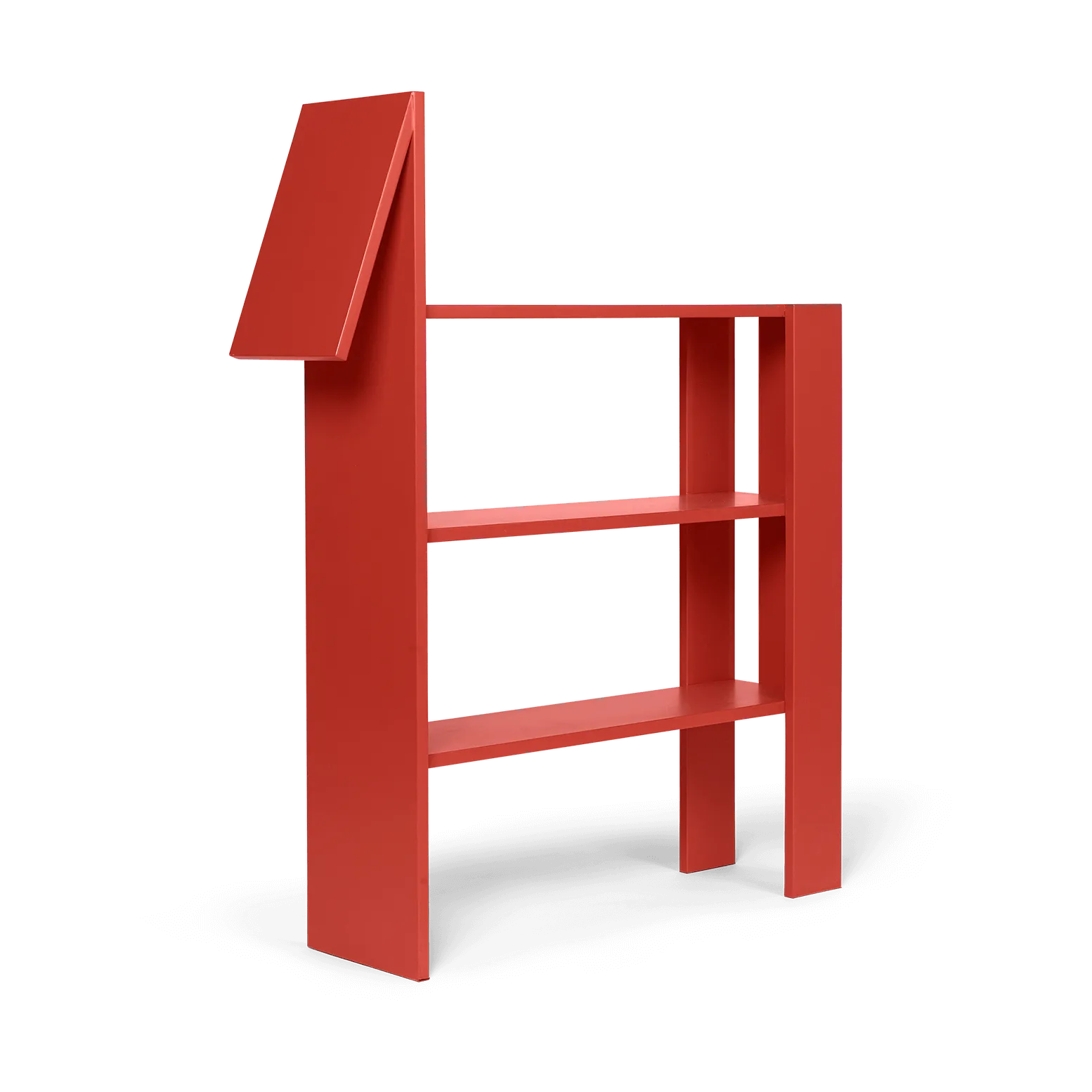 Horse bogreol 91x111 cm, Poppy Red Ferm Living