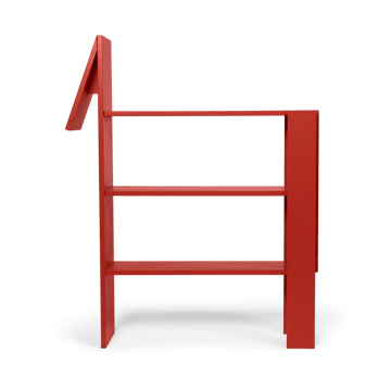 Horse bogreol 91x111 cm - Poppy Red - Ferm Living