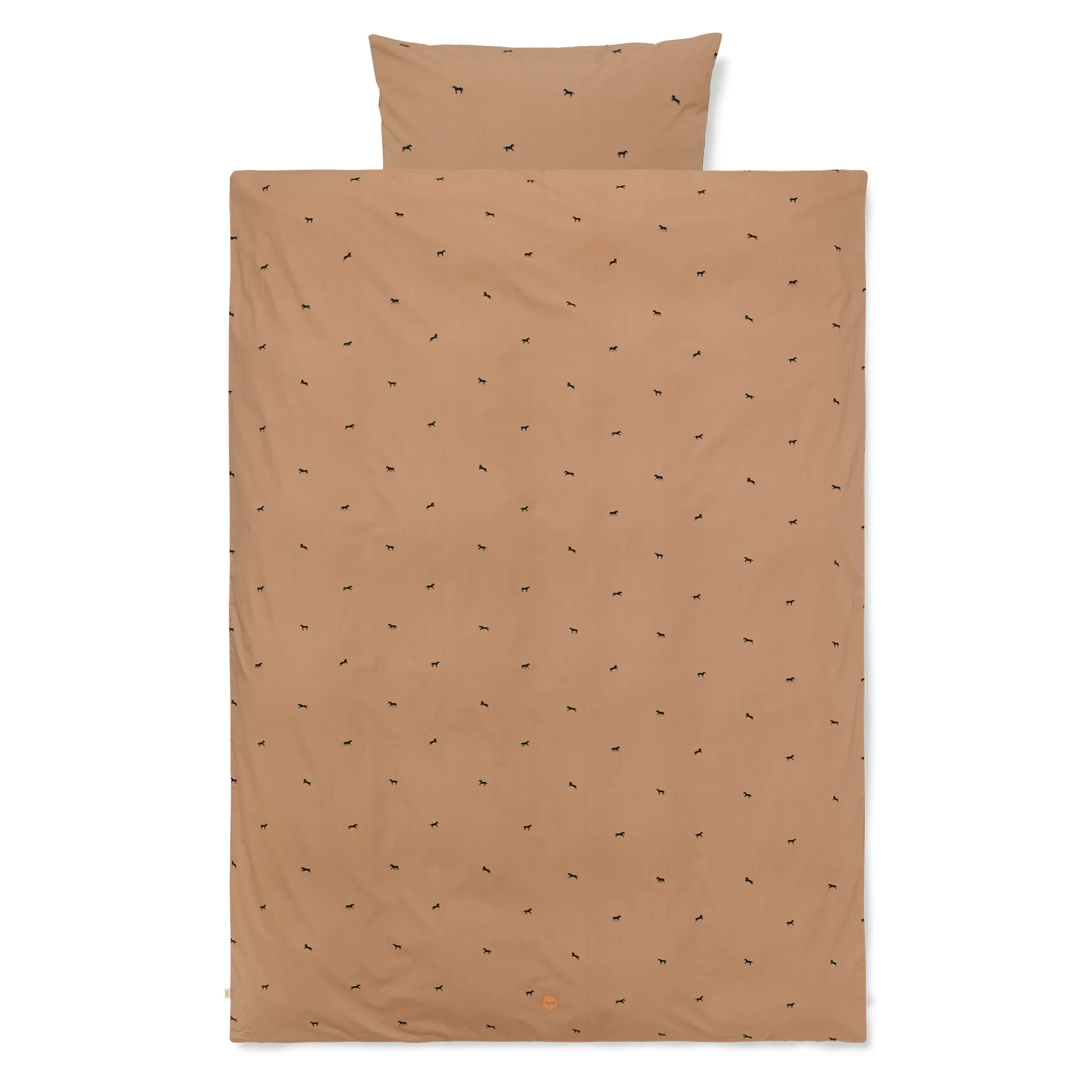 Horse sengesæt tan, 140x200 cm Ferm Living