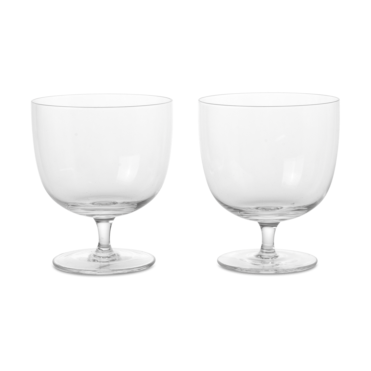 Ferm Living Host drikkeglas 20 cl 2-pak Clear | Skandinavisk Design | Drikkeglas | Gennemsigtig