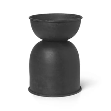 Hourglass krukke extra small Ø21 cm - Sort-mørkegrå - Ferm Living