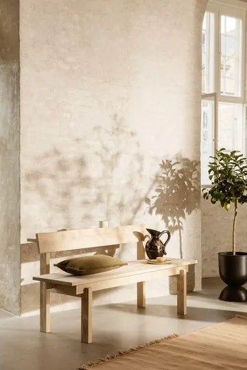 Hourglass krukke lille Ø30 cm - Sort-mørkegrå - Ferm Living