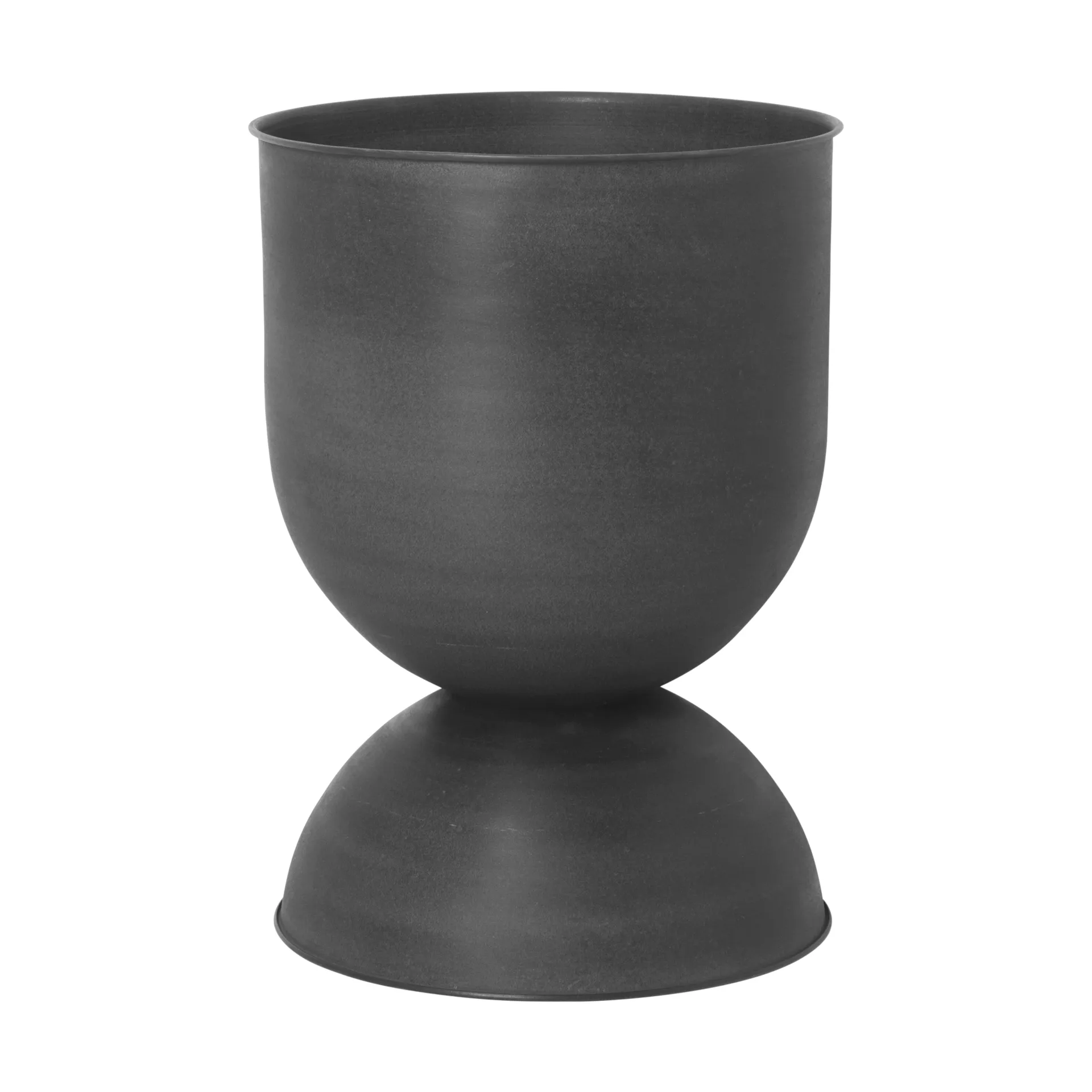 Hourglass krukke medium Ø40 cm, Sort-mørkegrå Ferm Living