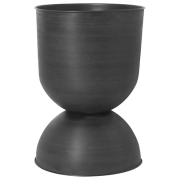 Hourglass krukke stor Ø50 cm - Sort-mørkegrå - Ferm Living