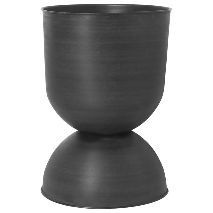 Hourglass krukke stor Ø50 cm, Sort-mørkegrå Ferm Living