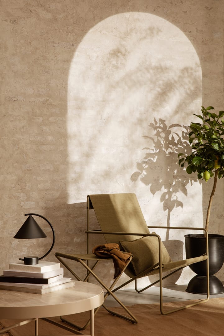Hourglass krukke stor Ø50 cm, Sort-mørkegrå Ferm Living