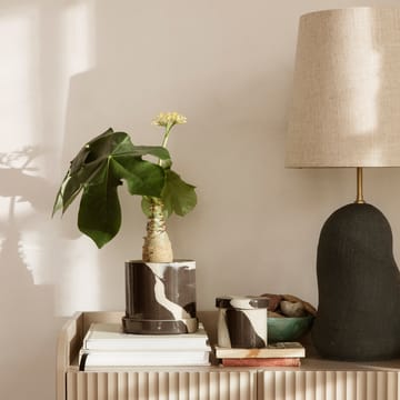 Inlay opbevaringskrukke Ø14,5 cm - Sand-brown - Ferm Living