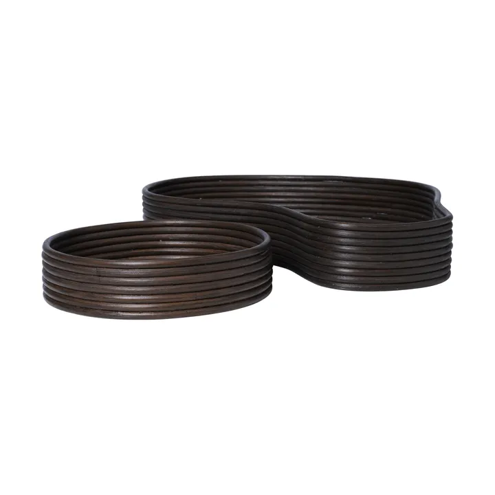 Isola bakker 2 dele - Dark stained - Ferm Living
