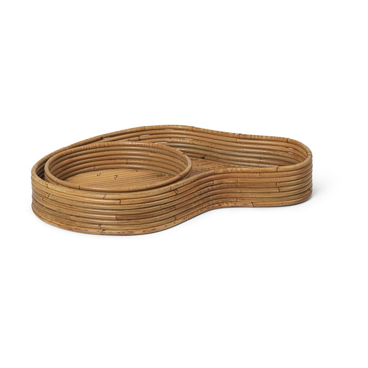 Isola bakker 2 dele, Natural Stained Ferm Living