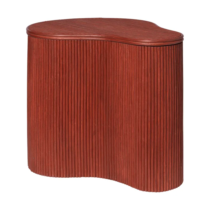 Isola sidebord med opbevaring - Oxide red - Ferm Living