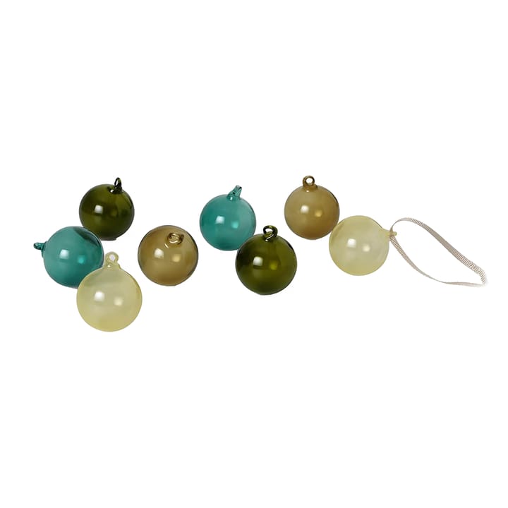 Julekugle small 8-pak - Mixed dark - Ferm LIVING