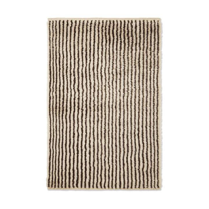 Kami tæppe - Off white-coffee, 120x180 cm - Ferm Living