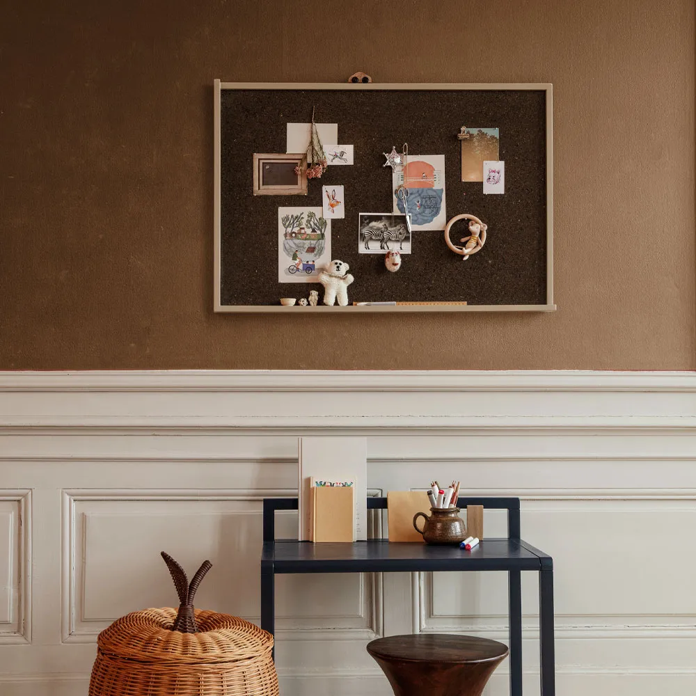 Kant opslagstavle, cashmere, 96x63 cm Ferm Living