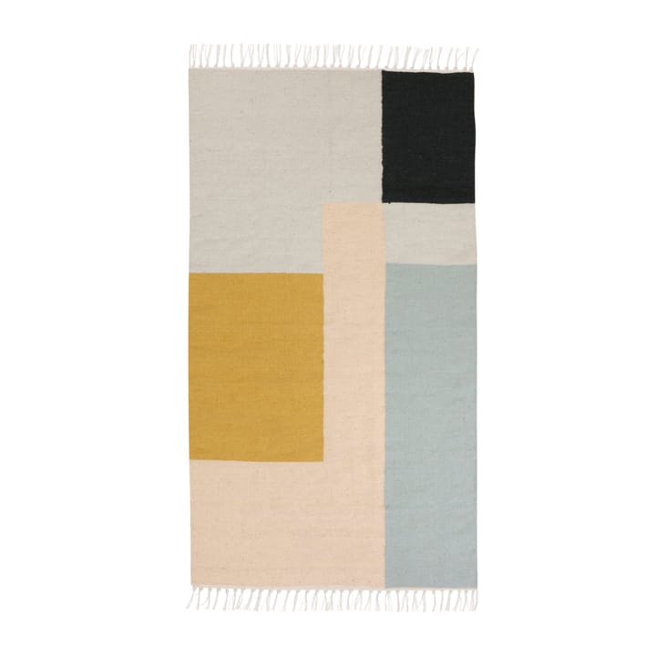 Kelim tæppe lille - squares - Ferm Living